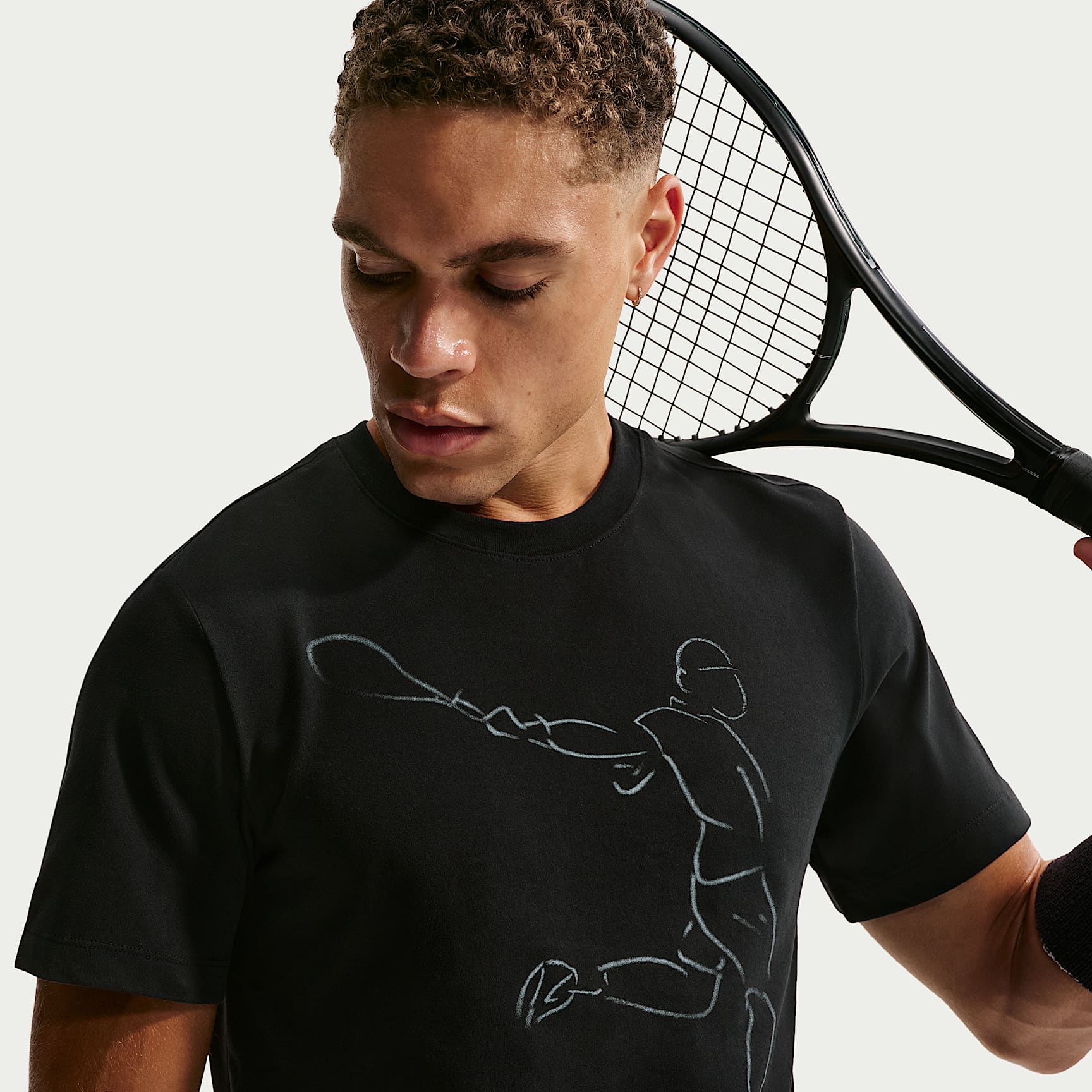 NikeCourt Men's Dri-FIT Tennis T-Shirt. Nike RO